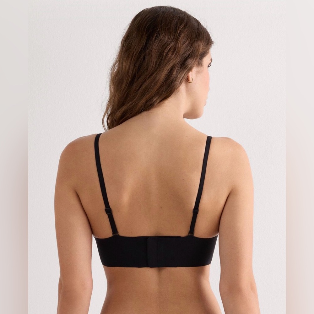 NWT Intimissimi Laila Microfiber Bra Designed In Italy Black Sz S MSRP $65 - Picture 3 of 10